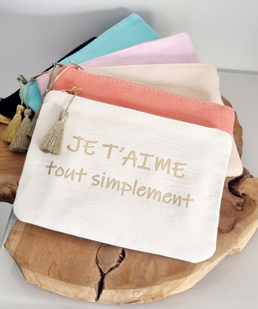 Pochette message (je t'aime tout simplement ) - Collection SR