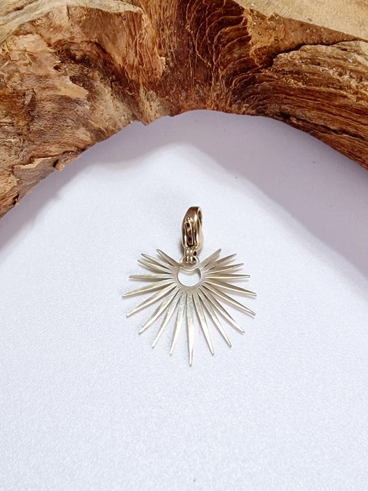 CHARM SOLEIL ACIER OR