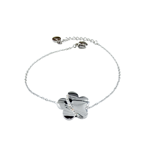 Bracelet Olivia acier argent - Collection SR